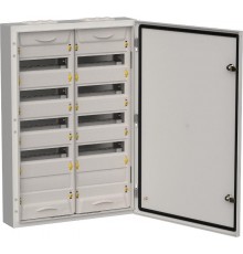 TITAN 5 Корпус металлический ЩРн-120 (2х60) 835х570х140 IP54 серый   TI5-50-N-2X060-54-7035  IEK