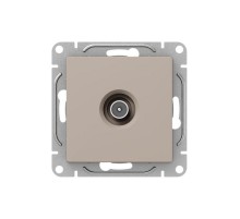 Механизм розетки TV, проходная, кремовый Эпика  UP1-SOI-TV-2 EKF