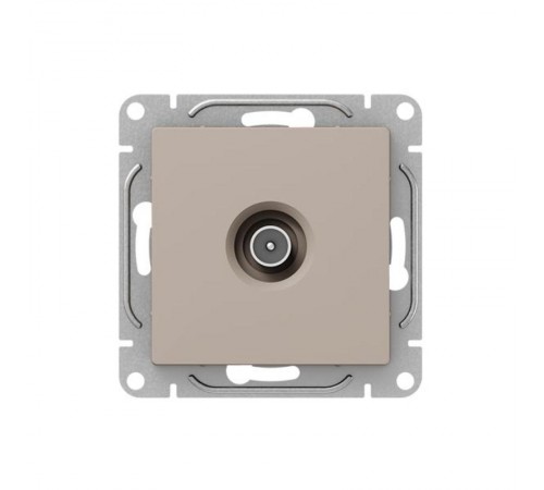 Механизм розетки TV, проходная, кремовый Эпика  UP1-SOI-TV-2 EKF