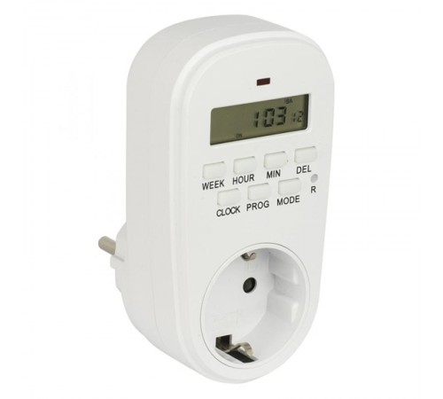 Розеточный электронный таймер SAT-20p 16A недельный EKF PROxima  SAT-20p  EKF