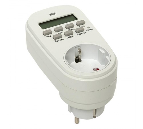 Розеточный электронный таймер SAT-20p 16A недельный EKF PROxima  SAT-20p  EKF