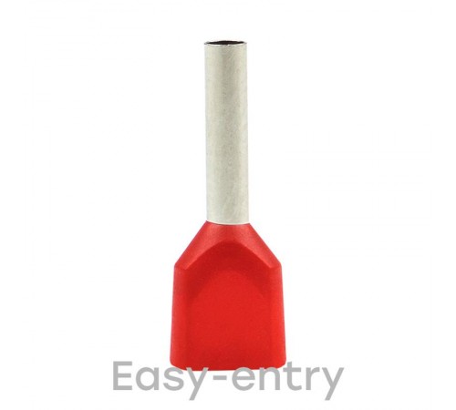 Наконечник штыревой втулочный НШвИ(2) 1,0-10 (50шт.) EKF   nhvi2-1.0-10   EKF