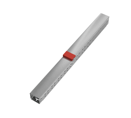 Переходник по высоте 80-100х100 мм "ПЛЮС" INOX304  PDHplus80-100-100 INOX304  КМ - профиль