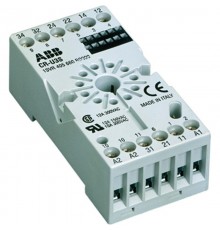 Цоколь CR-U2S для реле CR-U 2ПК с доп.модулем  1SVR405670R0000  ABB