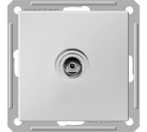 W59 Матовый хром Розетка TV оконечная  RTS-151-5-86  SE