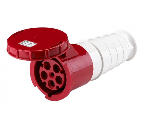 Розетка переносная 235 3Р+РЕ+N 63А 380В IP67 РП-102 a  26017DEK  DEKraft