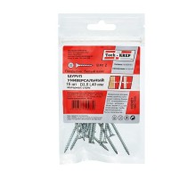 Саморез ШУц 3,5х40 пот. гол. (15 шт) - пакет ( 0,027 кг)  102421  Tech-KREP