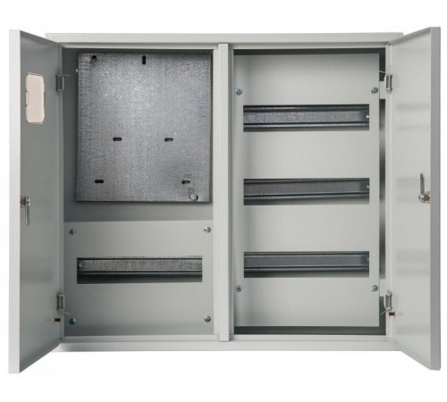 Щит распределительно-учетный навесной металлический  ЩРУН-3/48 520х585х160 3-фаз 48 мод. IP31 двухдверный  30404DEK  DEKraft