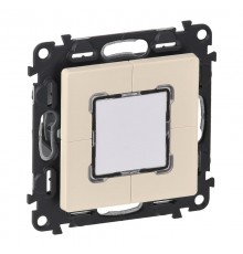Valena LIFE Сл.кость MyHome Выключатель сценарный 4 сценаря (с лицевой панелью)  752282  Legrand