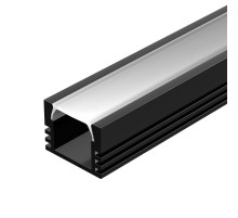 Профиль PDS-S-2000 ANOD Black RAL9005  020895  Arlight
