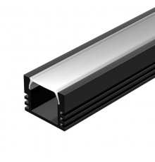 Профиль PDS-S-2000 ANOD Black RAL9005  020895  Arlight