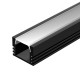 Профиль PDS-S-2000 ANOD Black RAL9005  020895  Arlight