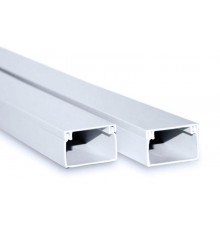 Кабель-канал белый 100х40 (16 м/уп) 2-й замок в п/э  350388N  Э-Пласт