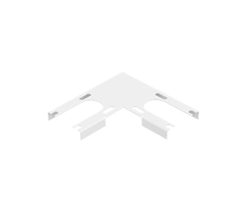 L-cоединение Mercury Mall IP54 комплект: 1шт RAL9003 белый муар  V4-R0-00.0009.MIP-0002  VARTON