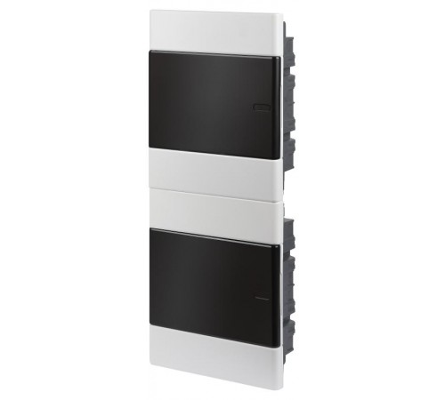 Щит распределительный встраиваемый ЩРВ-П-24 24 мод. IP40  Б0052635  BOXF-24-p-f-t Trend ЭРА