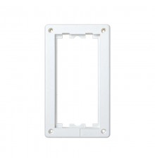 Simon Connect Рамка на 1 S-модуль к монт.коробкам SM150, SM160, Сима Класик, белый  SM102-9  Simon