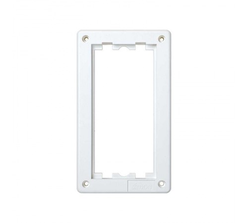 Simon Connect Рамка на 1 S-модуль к монт.коробкам SM150, SM160, Сима Класик, белый  SM102-9  Simon
