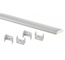 Комплект с гибким накладным анодированным профилем CAB291 1506G 15х6,5мм,  Б0041245  ЭРА