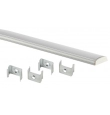 Комплект с гибким накладным анодированным профилем CAB291 1506G 15х6,5мм,  Б0041245  ЭРА