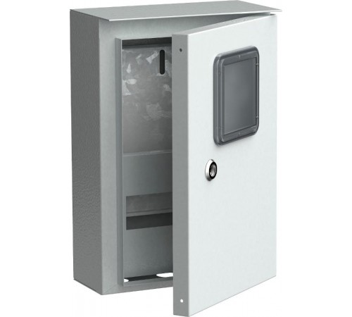 Корпус металлический коттеджный ЩУРн-1/9 (ВхШхГ) 370х250х135мм IP54  MKM24-N-009-54-ZO  TITAN  IEK