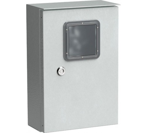 Корпус металлический коттеджный ЩУРн-1/9 (ВхШхГ) 370х250х135мм IP54  MKM24-N-009-54-ZO  TITAN  IEK