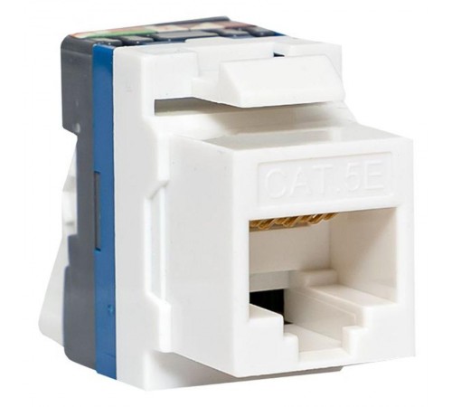 Модуль Keystone TERACOM CS Cat.5E неэкранированный 110 IDC 180 градусов самозажимной (Toolless) серый  TRCS-KSTN-RT180-5EUTP-GY  EKF