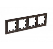 AtlasDesign Nature Мокко Рамка 4-ая, стекло  ATN320604 SE