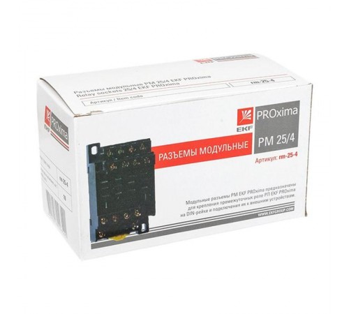 Разъем модульный РМ 22/4 EKF PROxima  rm-22-4  EKF