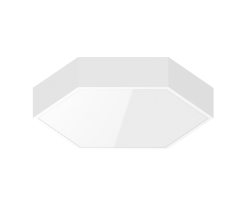 Светодиодный светильник Gexus 750х866 Up'n'Down шестиугольный подвесной 36 Вт/66 Вт 4000 K белый муар  V1-R0-00651-30000-4010240  VARTON