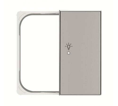 SRL-2-R-85PL Клавиша двойная правая free@home, SKY, освещение, серебристая2CLA852648A1301 ABB