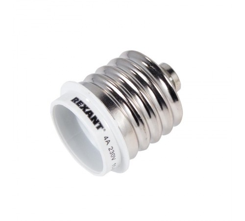 Переходник цокольный E40-E27 белый  11-8821  Rexant