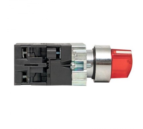 Переключатель BD21 2P c красной подстветкой 230В NO PROxima  xb2-bk21-r-230  EKF