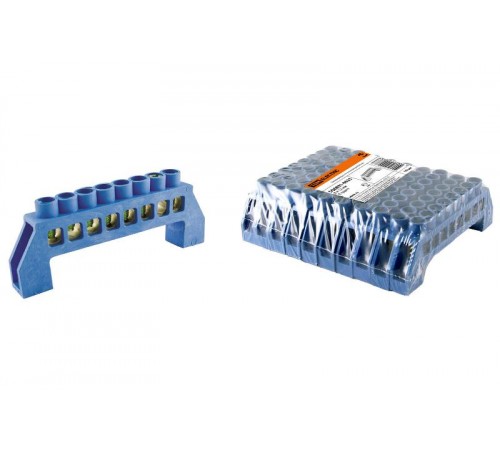 Шина "N" нулевая в изоляторе 8х12мм 8 групп   SQ0801-0023  TDM