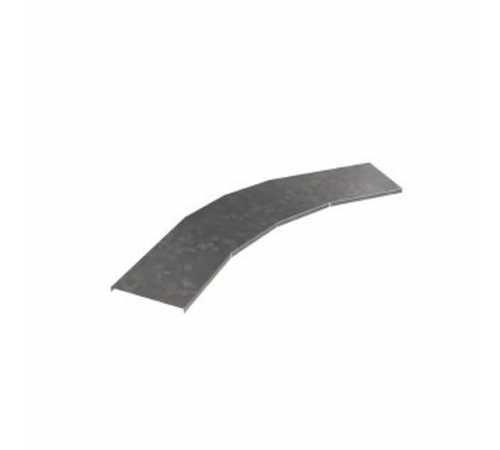 Крышка лестничного горизонтального угла 45 гр. 600 мм R600 HD  KLGL45-600-R600 HD  КМ-профиль