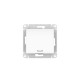 Glossa Белый Выключатель 1-клавишный с подсветкой, сх.1а, 10АХ, механизм, быстрозажимные клеммы  GSL000113S  SE