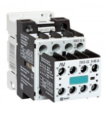 Комплект КМЭ 18А 1NO 400В АС с дополнительными контактами 2НО+2НЗ EKF AVERES  ctr-s-18-10-400-av-22  EKF