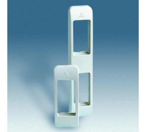 Simon 27 Рамка узкая с суппортом на 2 узких модуля, 32х153мм, слоновая кость  27624-31  Simon