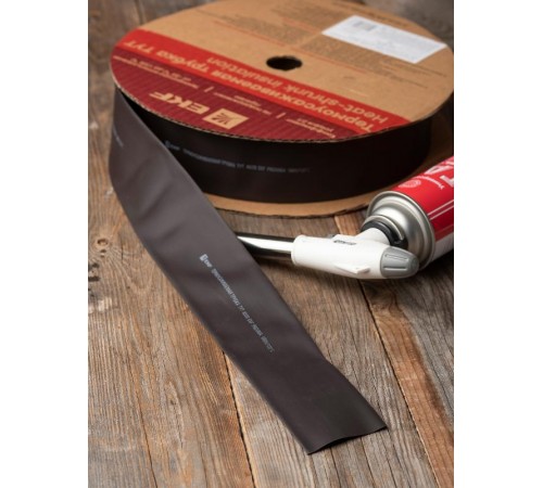 Термоусаживаемая трубка ТУТ нг 40/20 черная EKF PROxima  tut-40-b  EKF