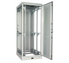 Шкаф напольный WZ-IT-426010-44AA-2-011-FP 19",42U,1963х600х1000мм,пер.и зад.дв.ст.одност.с перф.типа C 80%,сер.(RAL7035)разобр. 407417  Zpas