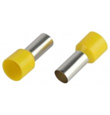 Наконечник-гильза ЭРА NO-225-95 НШвИ 25,0-16 с изолированным фланцем (упаковка 50 шт.)   Б0063415  ЭРА