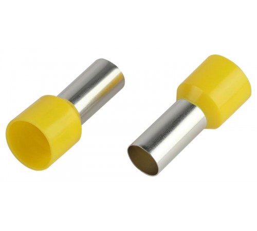 Наконечник-гильза ЭРА NO-225-95 НШвИ 25,0-16 с изолированным фланцем (упаковка 50 шт.)   Б0063415  ЭРА