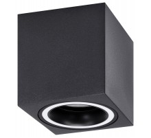Светильник накладной настенно-потолочный спот OL46 BK MR16 GU10 IP20 черный  Б0059798  ЭРА