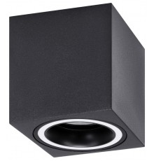 Светильник накладной настенно-потолочный спот OL46 BK MR16 GU10 IP20 черный  Б0059798  ЭРА