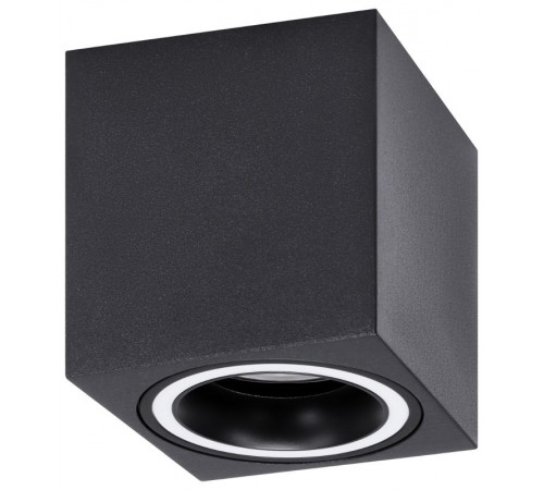 Светильник накладной настенно-потолочный спот OL46 BK MR16 GU10 IP20 черный  Б0059798  ЭРА