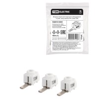 Вводная клемма для модульного оборудования 4-25мм, ввод прямой, PIN L-28мм  SQ0818-0003  TDM