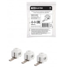 Вводная клемма для модульного оборудования 4-25мм, ввод прямой, PIN L-28мм  SQ0818-0003  TDM