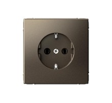 ArtGallery Мокко Розетка с заземлением, 16А, механизм, быстрозажим. клем.  GAL000643S  SE