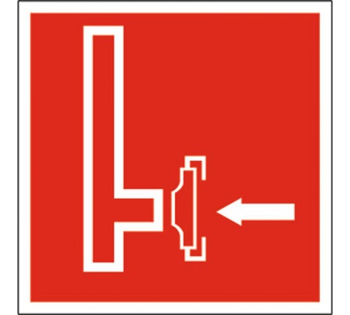 Знак безопасности PP-17174.F08"Пожарный сухотрубный стояк"  a17183  Белый свет