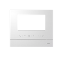 Рамка для абонентского устройства 4,3, белый, с символом индукционной петли52313FC-W ABB