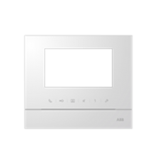 Рамка для абонентского устройства 4,3, серебристый, с символом индукционной петли52313FC-S ABB